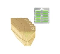 Wintem - Kit Ricambi Compatibili VK 130-131 - Set Completo con 12 Sacchi e 12 Profumi per Aspirapolvere Vorwerk Folletto, Accessori e Profumatori di Alta Qualità