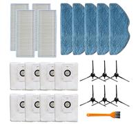 Kit Ricambio Completo Filtri Sacchetti Polvere Spazzole Laterali per EZVIZ