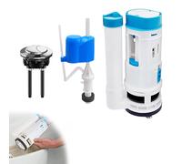 Kit Ricambio Completo per Scarico WC Pulsante Doppio Scarico Sistema