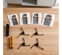 Kit Ricambio per MOVA Z60 per Ultra Roller Scopa Aspirazione 4 Spazzole Laterali