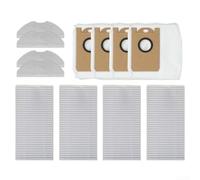 Kit Ricambio per redkey D8: 4 Filtri HEPA Kit Ricambio per redkey | Compatibile per redkey D8, 4 filtri HEPA, cattura per polvere e , per sana, per facile manutenzione