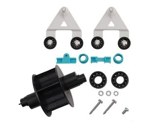 Kit Ricambio per turbina A-Frame per Hayward per wanda Kit Ricambio | Include per turbina, cuscinetti, 2 telai A-Frame, boccole, viti; ricambio completo AXV621DAT