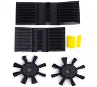 Finish Line Kit Di Ricambio Per Pulisci Catena, 10 X 17 X 5 Cm, Nero