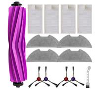 Kit Ricambio Robot Aspirapolvere per Eureka E20 For Plus con Spazzole e Mop Pads