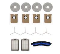 Kit ricambio sacchetto polvere filtro spazzola rullo per Cecotec per Conga 15090