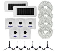 Kit Ricambio Spazzole Laterali Filtri Panno Scopa per Ecovacs N30 per OMNI