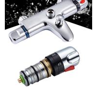 Kit Ricambio Valvola Cartuccia Termostatica per Bagno Doccia Ottone Valvola Misc
