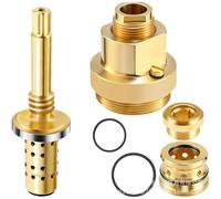 Kit Ricambio Valvola per doccia TA4 T12A in Ottone Cartuccia Termostatica Guarnizioni O-Ring per Rubinetto Vasca Perdite 15x5x5cm