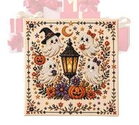 Kit Ricamo Halloween Artigianato a Tema Halloween con L'Arte del Quilting