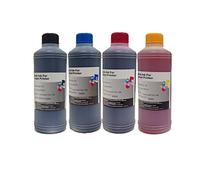 KIT Ricarica cartucce 4 Flaconi 500ml universale inchiostro coroli per Brother Cano Epson HP