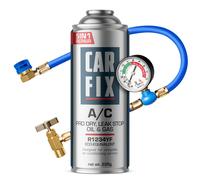 KIT RICARICA CLIMA AUTO CARFIX 5IN1 R1234YF 235GR + TUBO YF MANOMETRO DAL 2017