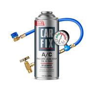 KIT RICARICA CLIMA CONDIZIONATORE AUTO CARFIX 5IN1 R1234YF 235GR