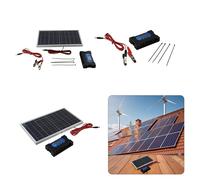 Kit Ricarica Solare 10W con Grado IP65 e Clip Coccodrillo Easy Connect