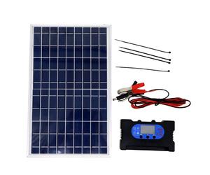 Kit Ricarica Solare 10W con Grado IP65 e Clip Coccodrillo Easy Connect