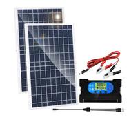 Kit Ricarica Solare Portatile 10W per Cellulari e Veicoli Elettrici