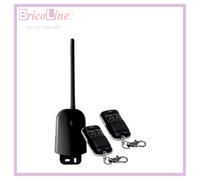 KIT RICEVITORE + 2 RADIOCOMANDI UNIVERSALE 2CH 433,92MHZ UNITRONIC OUTDOOR