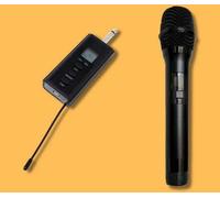 KIT Ricevitore Portatile UHF 2 canali + Microfono ICE