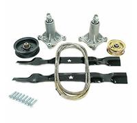 Kit Ricostruzione Ponte Falciatrice 42" Mandrini Lame Cinghia Idlers Ricambio...