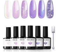 KIT RICOSTRUZIONE UNGHIE COMPLETO GEL SMALTO SEMIPERMANENTE UV LED NAIL ART