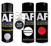 Kit riempitivo a spruzzo per Audi LR5W blu luna perla vernice trasparente...