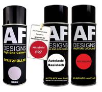Kit riempitivo a spruzzo per Mitsubishi FR7 Firenze Red vernice trasparente...
