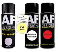 Kit riempitivo a spruzzo per VW 9167 giallo ginestra vernice trasparente riem...