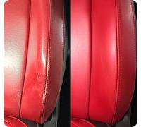 Kit Rigenera Colore Interni Rosso scuro Bordò Alfa vernice Pelle Spallina Brera