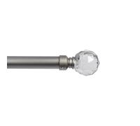 Kit riloga per tende effetto luce Ø 20-17 mm L 120-210 cm nichel Nichel