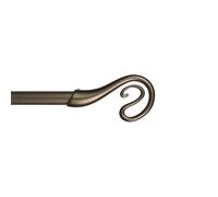 Kit riloga per tende nairobi Ø 20-17 mm L 120-210 cm bronzo Bronzo