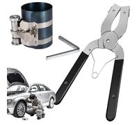 Kit Rimozione Anelli Pistone,Kit per Installazione e Rimozione Anelli del Pistone in Acciaio per Motori Auto | Pinza Attrezzatura Antiruggine per Accessori Autoveicoli Furgone
