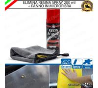 KIT RIMUOVI RESINA SPRAY + PANNO RIMOZIONE IN MICROFIBRA PORSCHE CAYENNE MK2