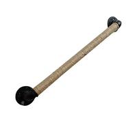 Kit ringhiera per scale con supporto in corda di canapa, sistema di binari regolabili per scale da 80 cm, per sicurezza e stile, ideale per decorazioni domestiche e miglioramento delle scale