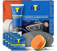 ATG Kit Rinnova Fari Auto - Kit Lucidatura Fari Auto - Polimero Liquido Fari Kit