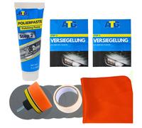 Kit Rinnova Fari Auto Kit Lucidatura Fari Auto Polimero Liquido Fari Kit Lucida