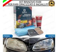 KIT RINNOVA RIGENERA LUCIDA FARI OPEL FRONTERA MK2 FARI OPACIZZATI INGIALLITI