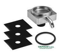 KIT RINNOVO PORTACIALDA COMPLETO ALLUMINIO PER DIDIESSE FROG AURA BAR AURA TWIN