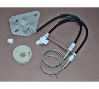 Kit Riparazione Alzacristallo Per Renault Megane 1 POSTERIORE DX