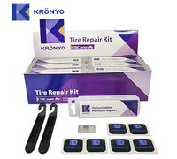 Kit Riparazione Bici Tubo Flessibile Pezze a Autoadesivo Leva Smontagomme