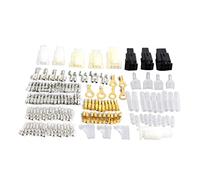 Kit riparazione cablaggio elettrico per moto 93 pezzi,kit connettore proiettile maschio femmina,connettore proiettile in ottone,Kit connettori elettrici,per moto/camion/scooter/utensili elettrici