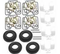 Kit Riparazione Carb Moto Per Suzuki Bandit GSF1200 2001-2005 Liquido Raffreddamento, Guarnizioni Tenuta, Galleggiante, Stantuffo Membrana Carburatore Parti Riparazione(Colore2)
