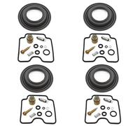 Kit Riparazione Carburatore Moto Per Suzuki Bandit 1200 GSF1200S/Bandit 2001-2005, Guarnizione Valvola Spillo Membrana, Vite Sfiato Carburatore Parti Riparazione(Colore2)