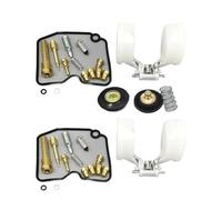 Kit Riparazione Carburatore Per Kawasaki W650 BJ650 BJ W 650 1999-2003, Guarnizioni Flottanti Pistone Membrana Depressione. Carburatore Parti Riparazione(Colore2)