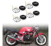 Kit Riparazione Carburatore per Suzuki Bandit GSF400 1993 | Compatibile GSF400 1993, include membrane per vuoto, per facile installazione, materiale resistente