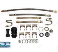 Kit Riparazione Cilindro Pompante Freno Con Tubi Per Willys MB GPW CJ2A M38