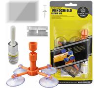 Kit Riparazione Crepe Vetro, Auto Kit Riparazione Parabrezza Con Resina Riparazi