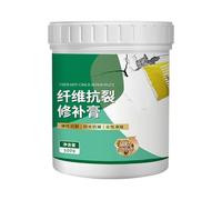 Kit Riparazione E Toppa Cartongesso - Pasta Anticrepa Impermeabile Lunga Durata 500g - Stucco per Buchi nel Muro,per ammaccature, piccoli fori, di sfregamento, appartamento ufficio hotel garage