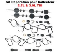 Kit Riparazione Farfalla Turbolenza Servomotore Colletore D'Ingresso 3,0L Tdi