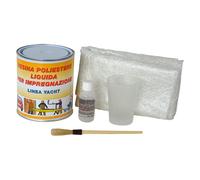 KIT RIPARAZIONE FIBRORESINA ml 750 - -DF 900648