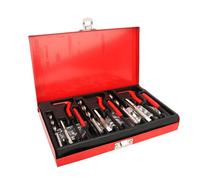 Kit Riparazione Filettatura 88 Pezzi Automotive M6 M8 M10 Set di Utensili Filett
