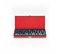 Kit Riparazione Filetti Cassetta Cassetta in Metallo Inserto a Spirale Set Alta